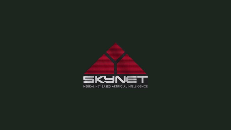 Skynet Logo — Black