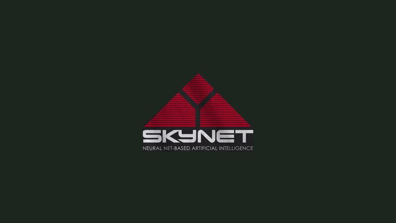 Skynet logo with tagline