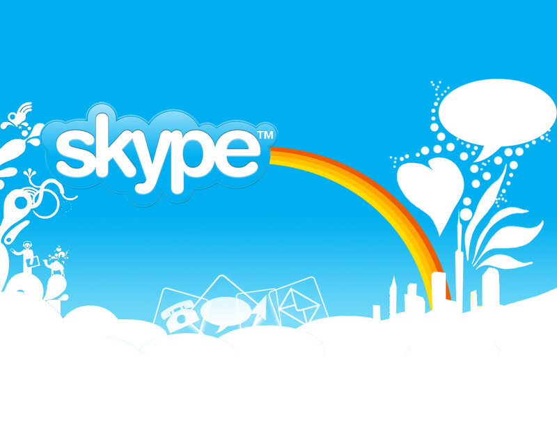 Skype branding illustration