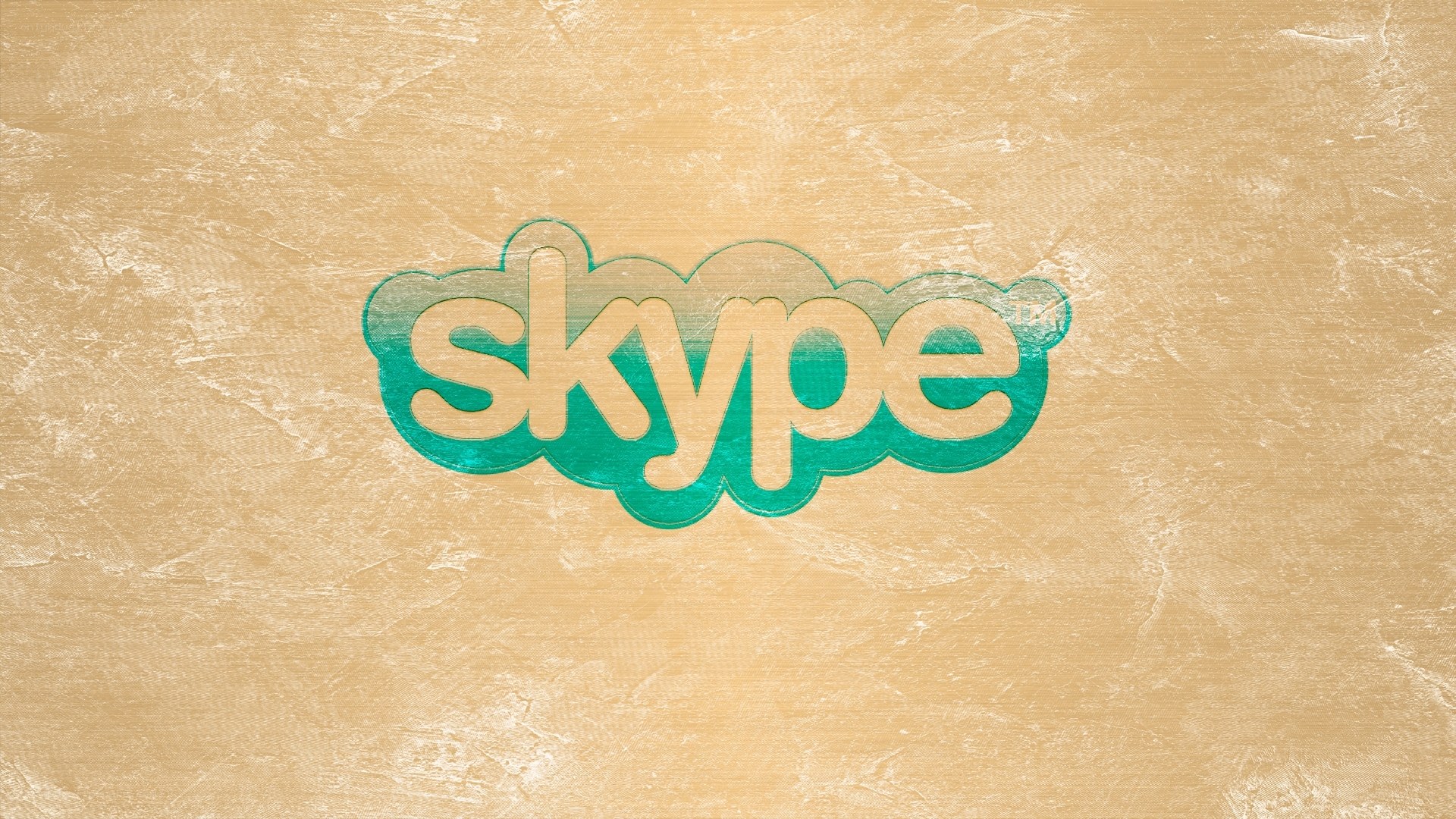 Skype logo on textured background
