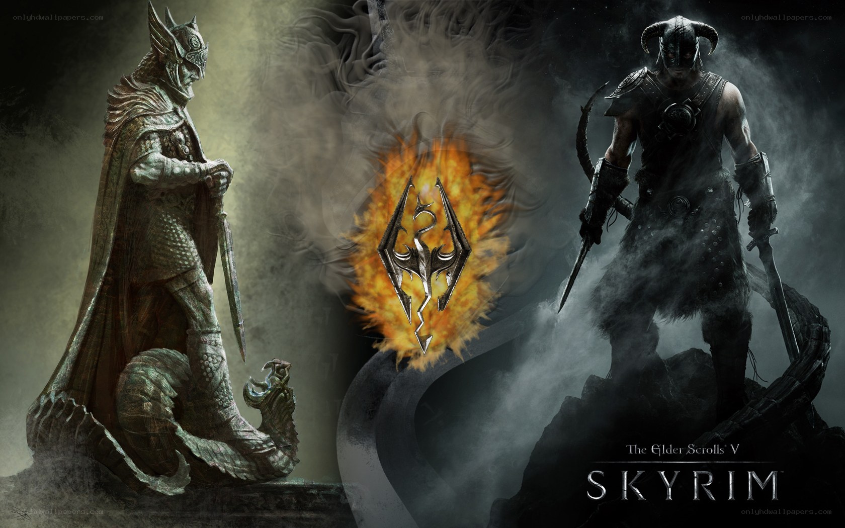 Skyrim game artwork