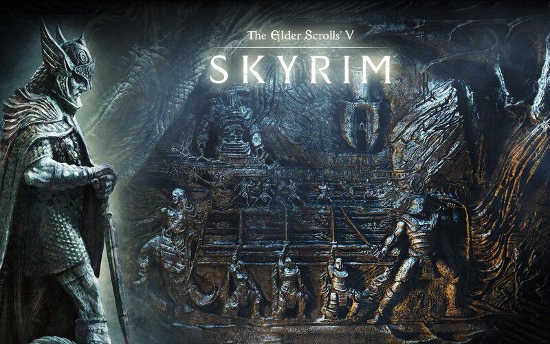 Skyrim game artwork
