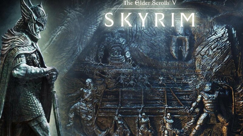 Skyrim game artwork
