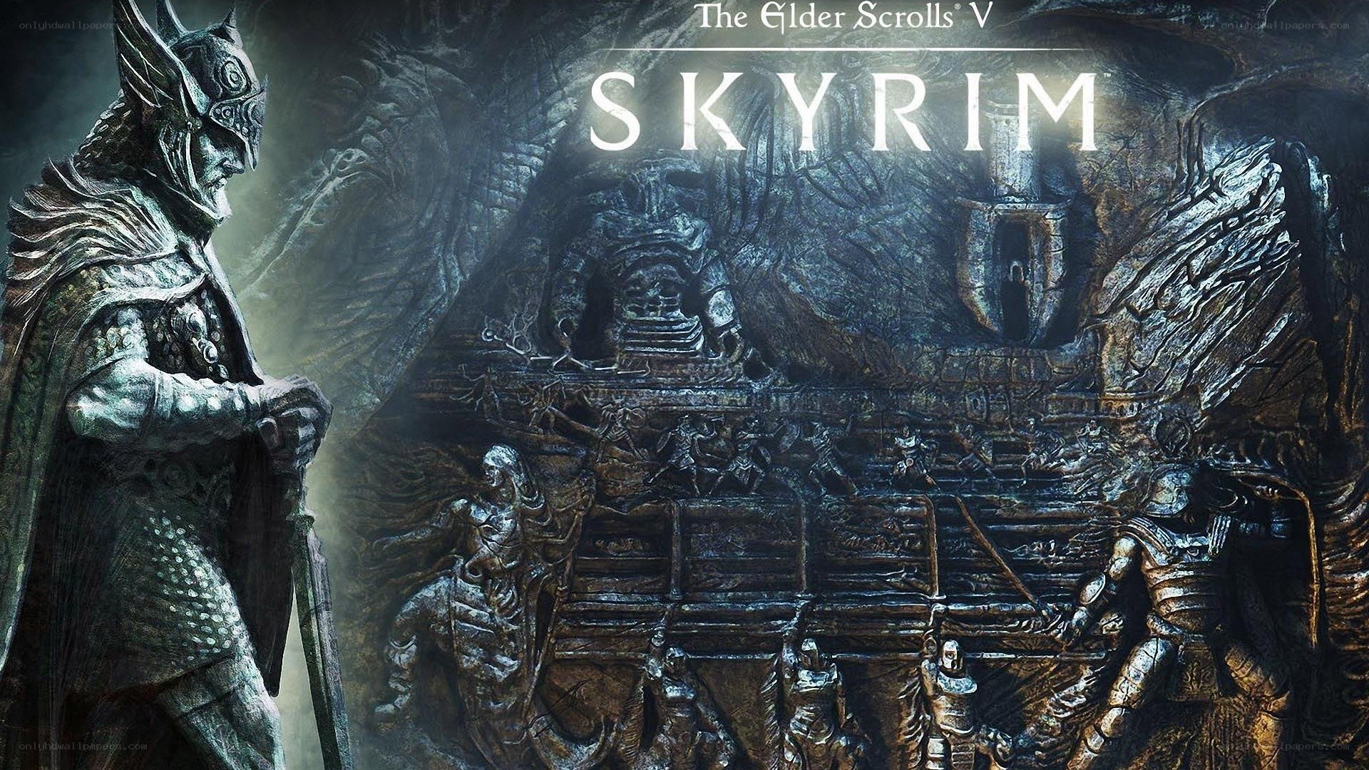 Skyrim game artwork