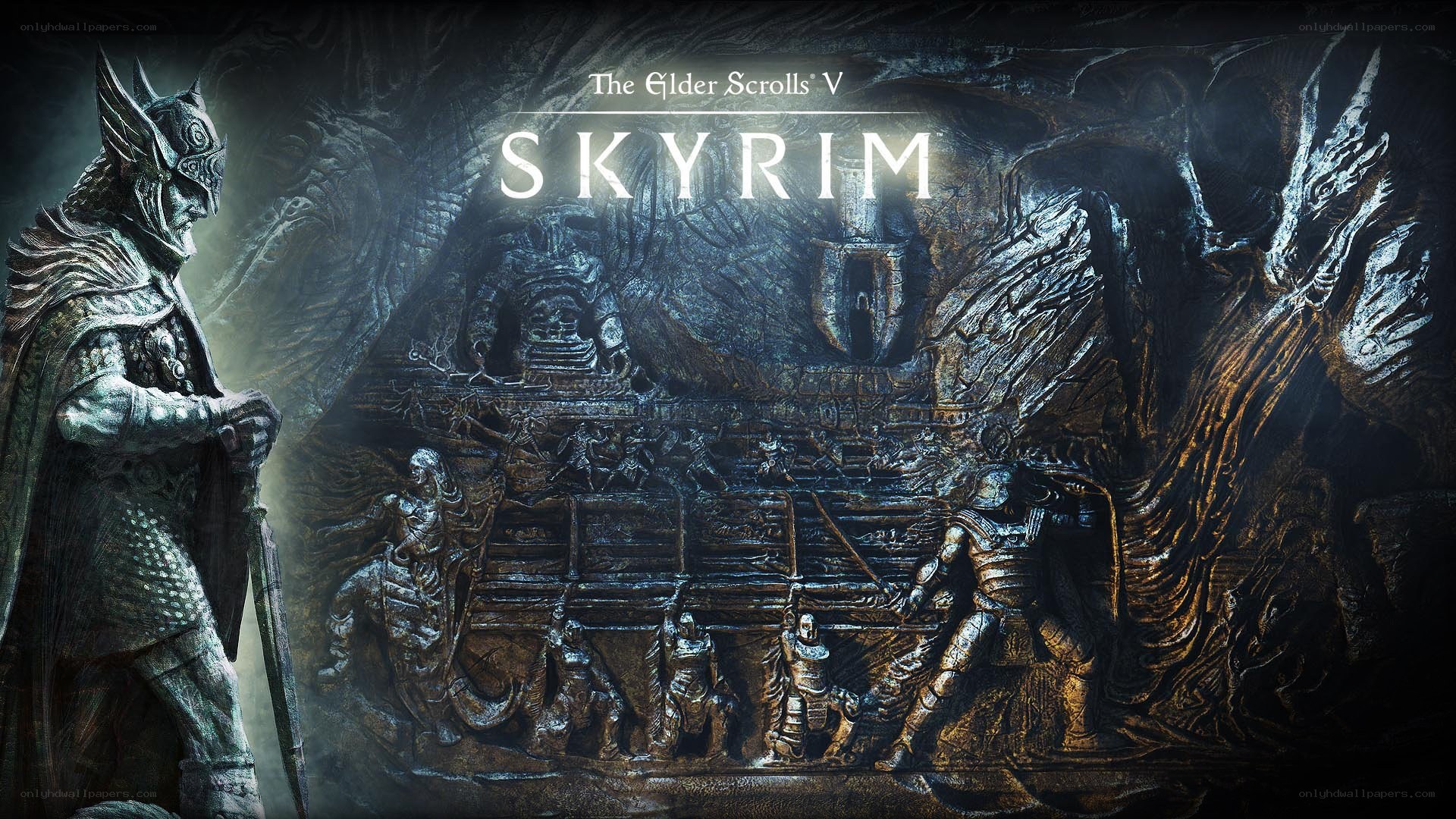 Skyrim promotional artwork