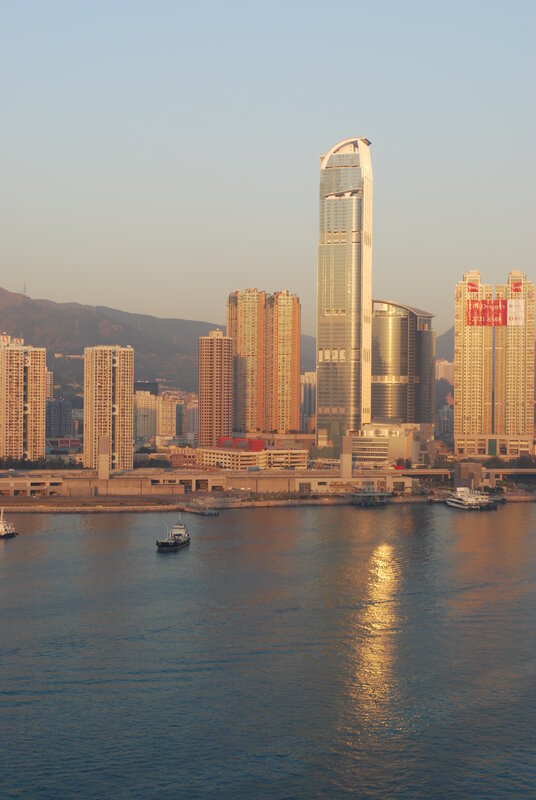 Skyscraper by Waterfront