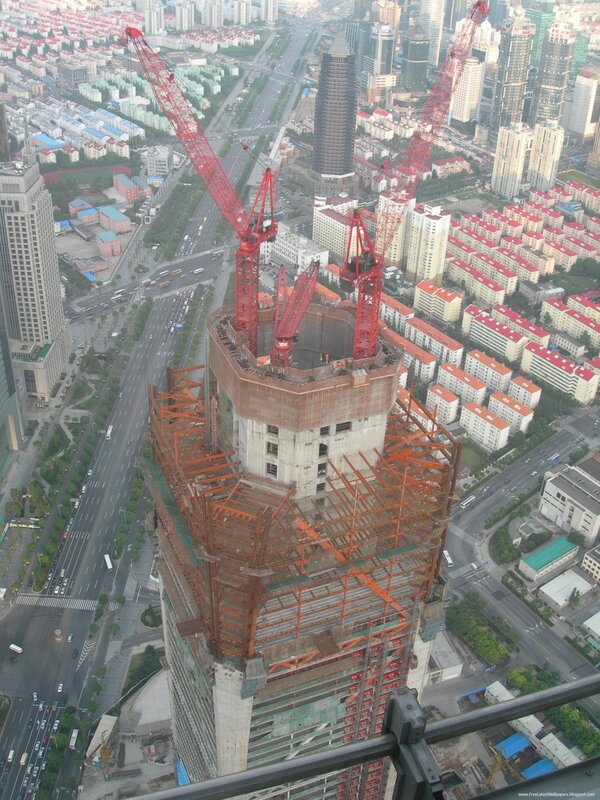 Skyscraper under Construction — Gray, Industrial