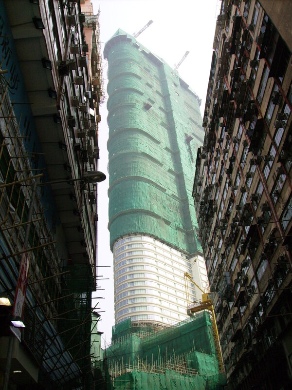 Skyscraper under Construction — Green