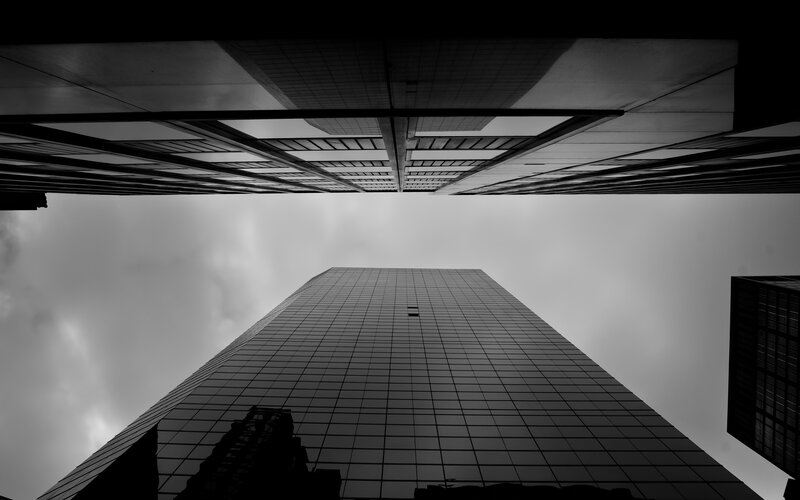 Skyscraper Viewed from Below