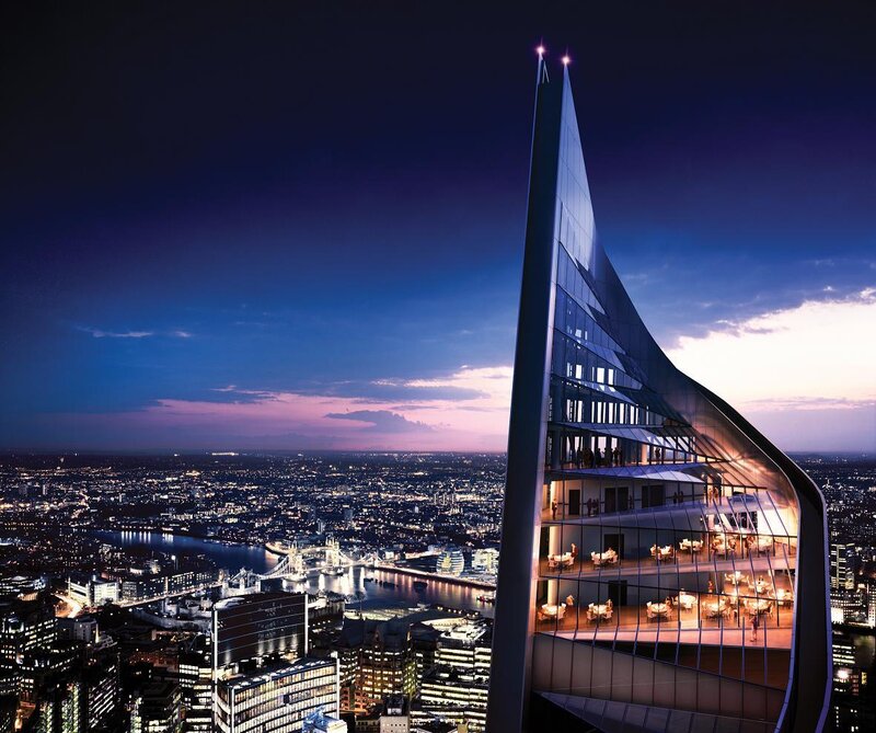 Skyscraper with Observation Deck