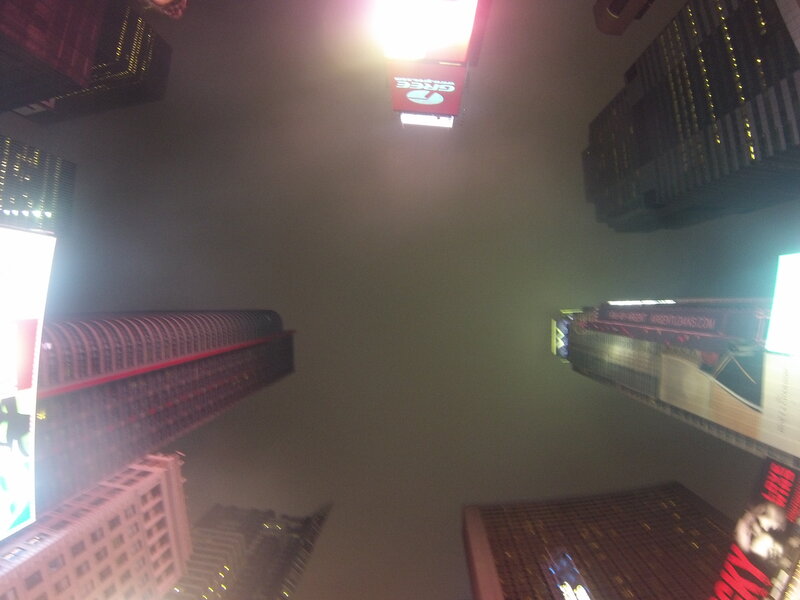Skyscrapers in Fog — Gray, Hazy