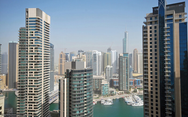 Skyscrapers in Marina