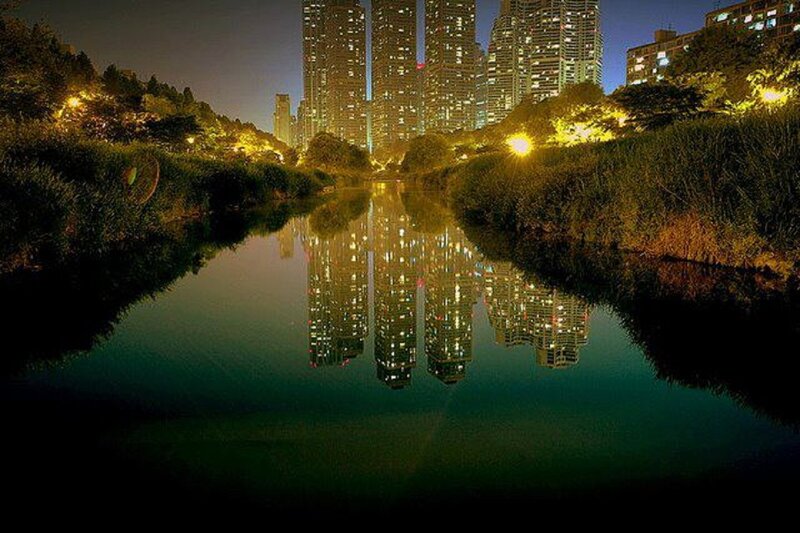 Skyscrapers Reflection