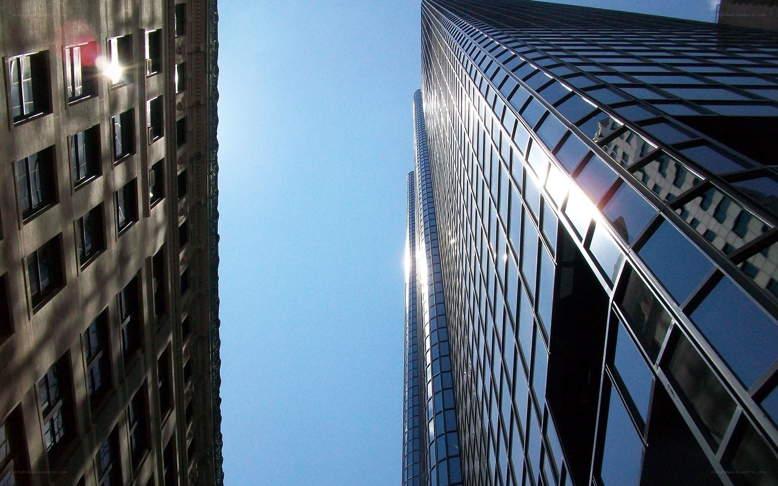 skyscrapers under blue sky