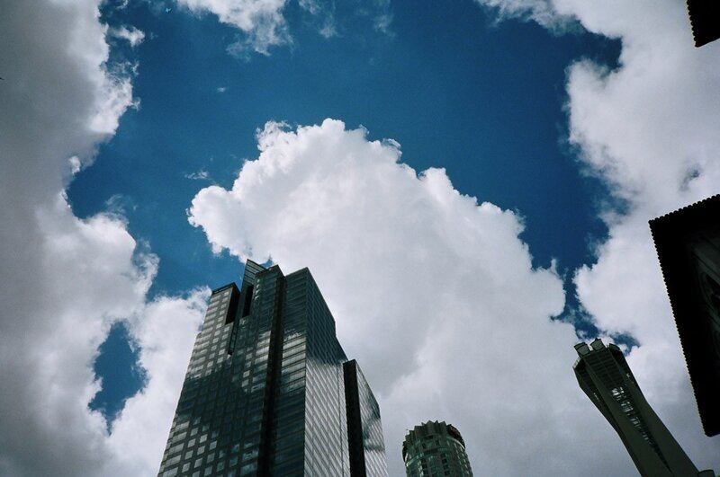 Skyscrapers under Clouds
