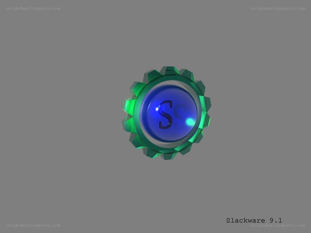 Slackware 9.1 logo