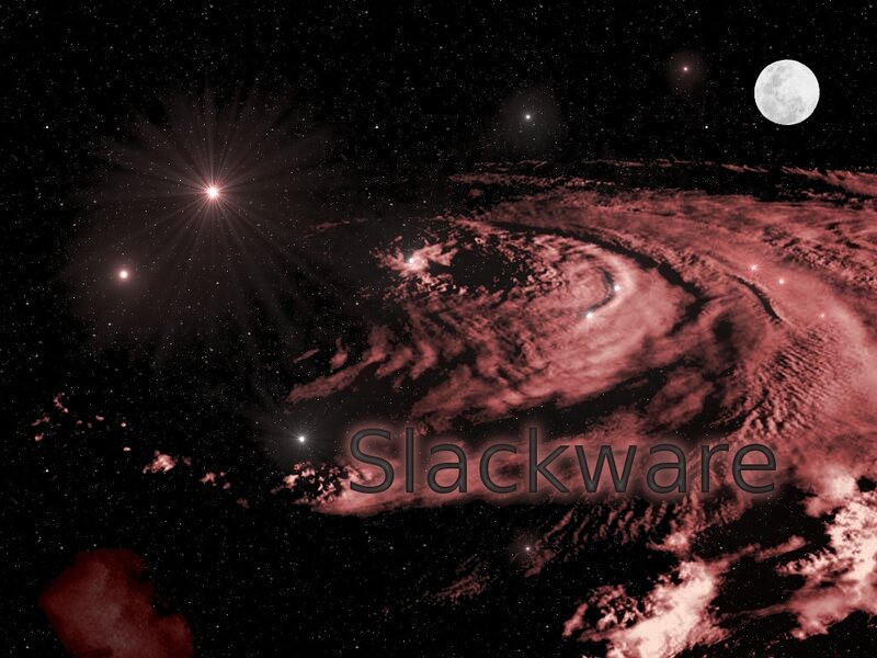 Slackware in space