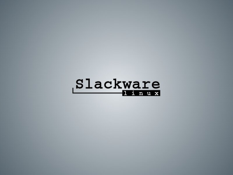 Slackware Linux Logo — Gray, Neutral, Minimalist, Text
