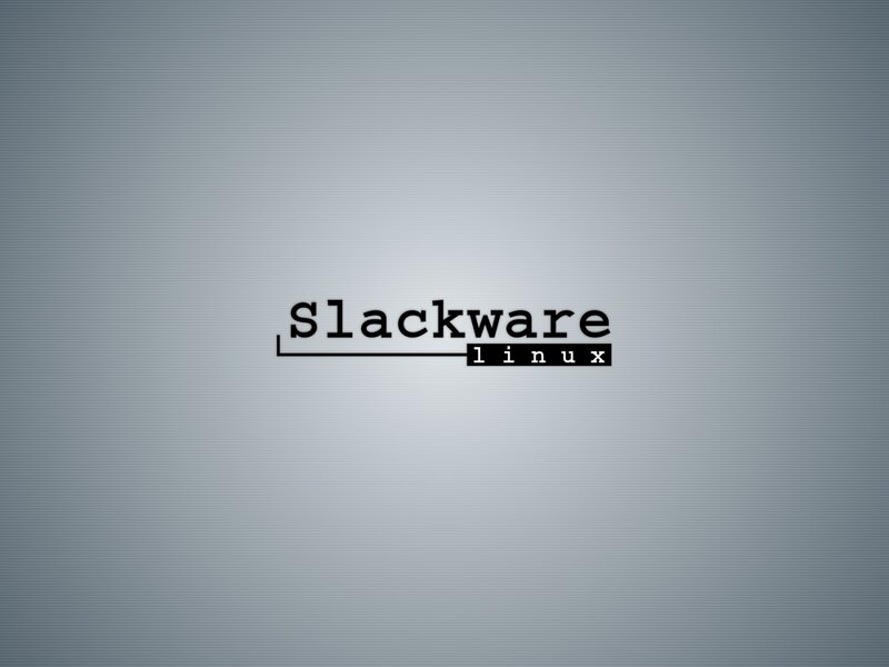 Slackware Linux Logo — Gray