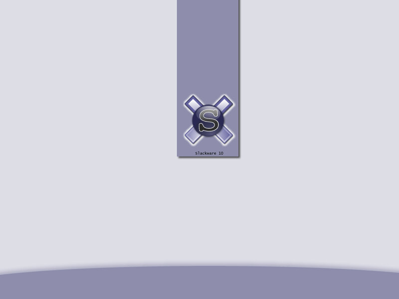 Slackware Logo — Purple
