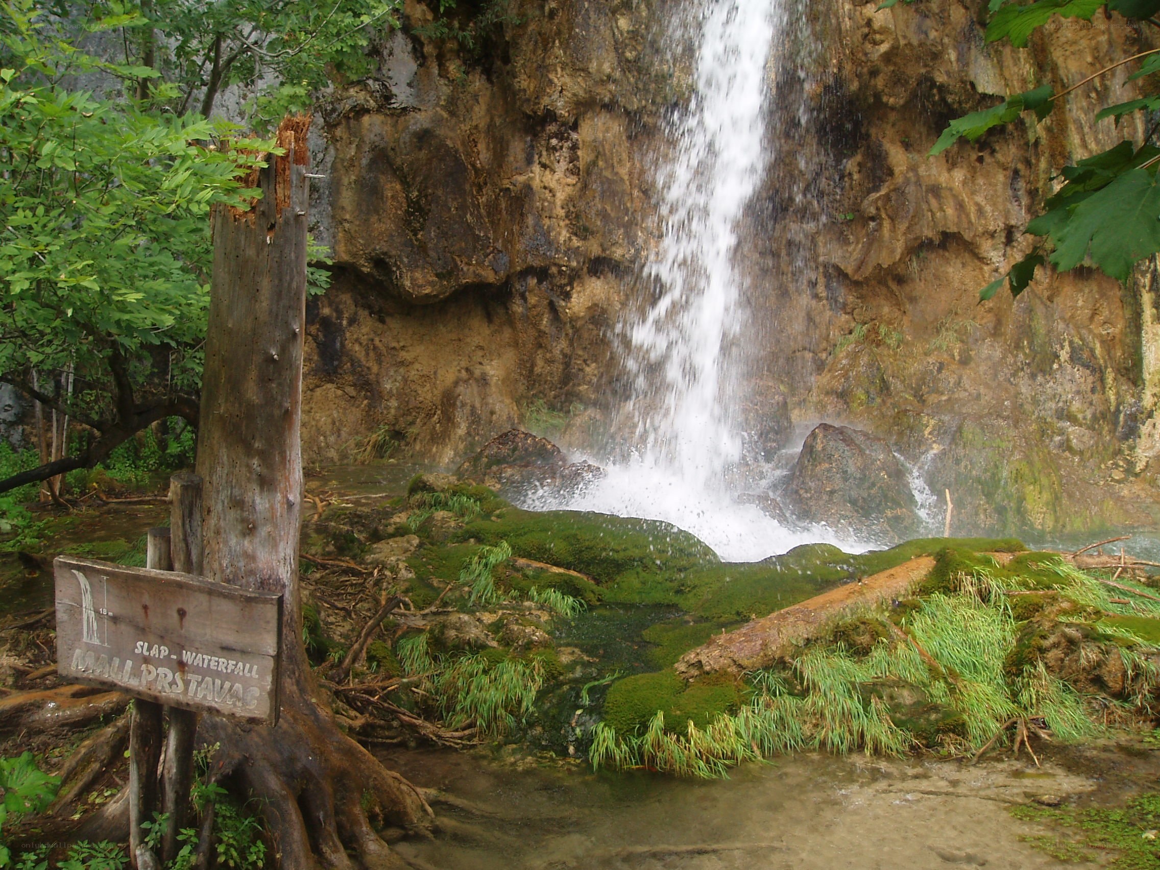 Slap Waterfall in a forest