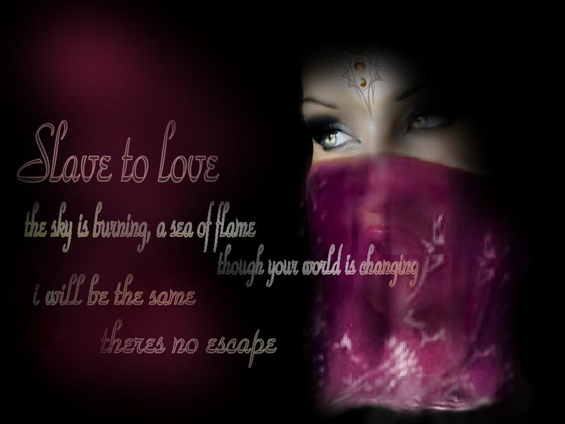 Slave to Love artwork
