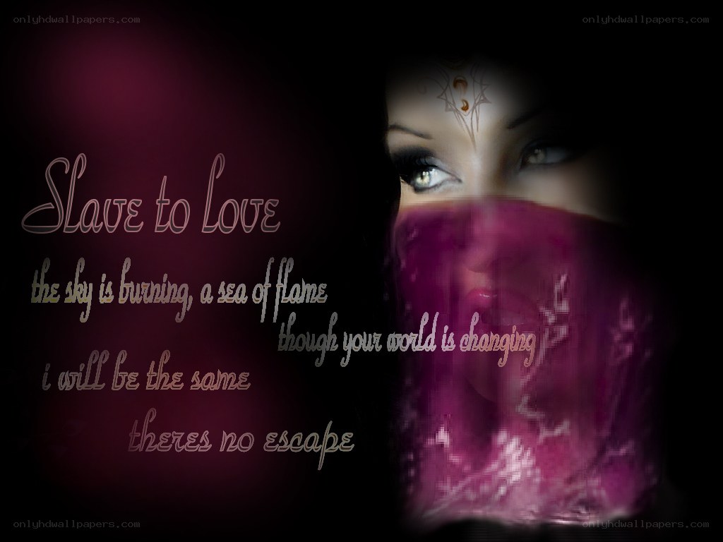 Slave to Love artwork