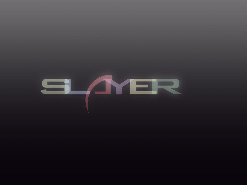 Slayer logo on dark background