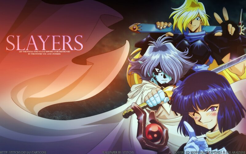 Slayers anime character art