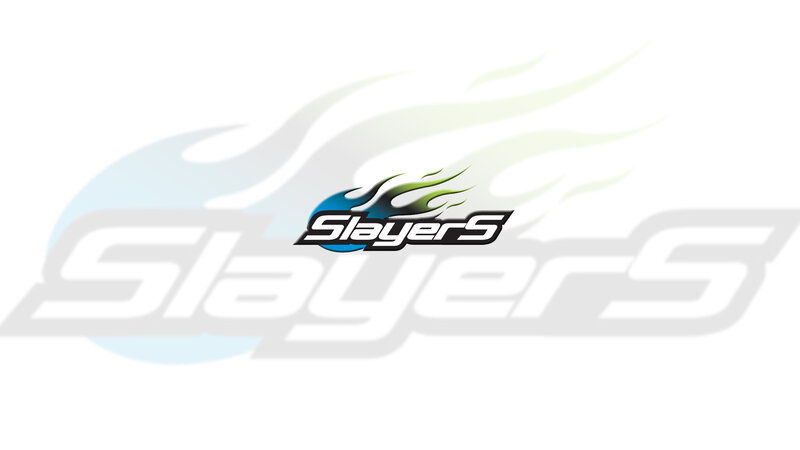 SlayerS logo with flame design