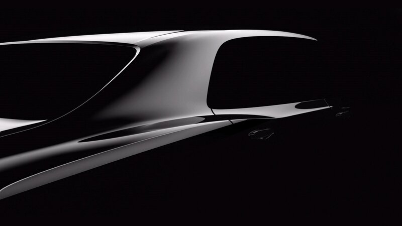 sleek car side profile