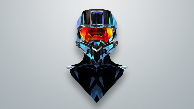 Sleek Helmet Bust