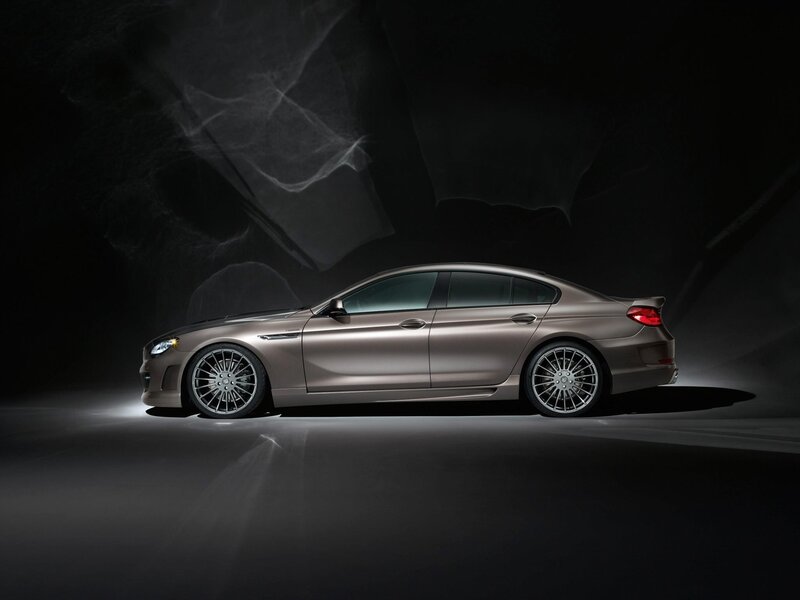 sleek sedan in studio lighting