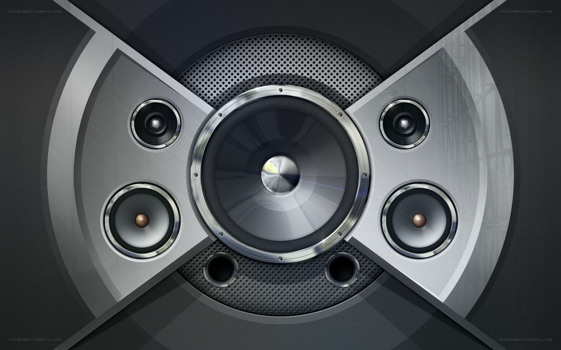 sleek speaker system design