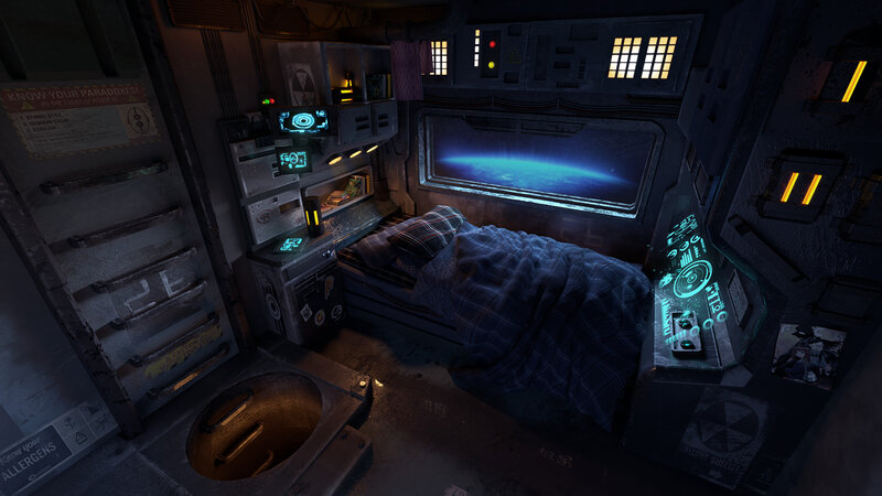 Sleeper in a Spaceship