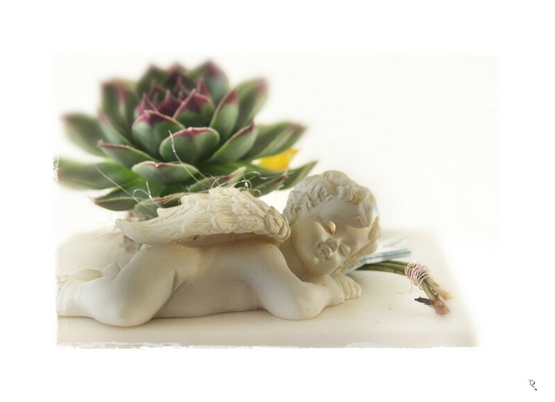 Sleeping Angel Figurine