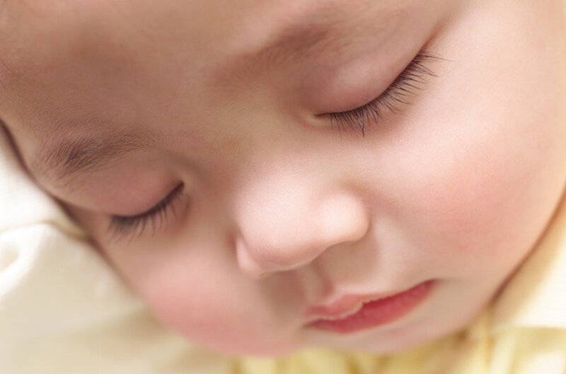 sleeping baby face