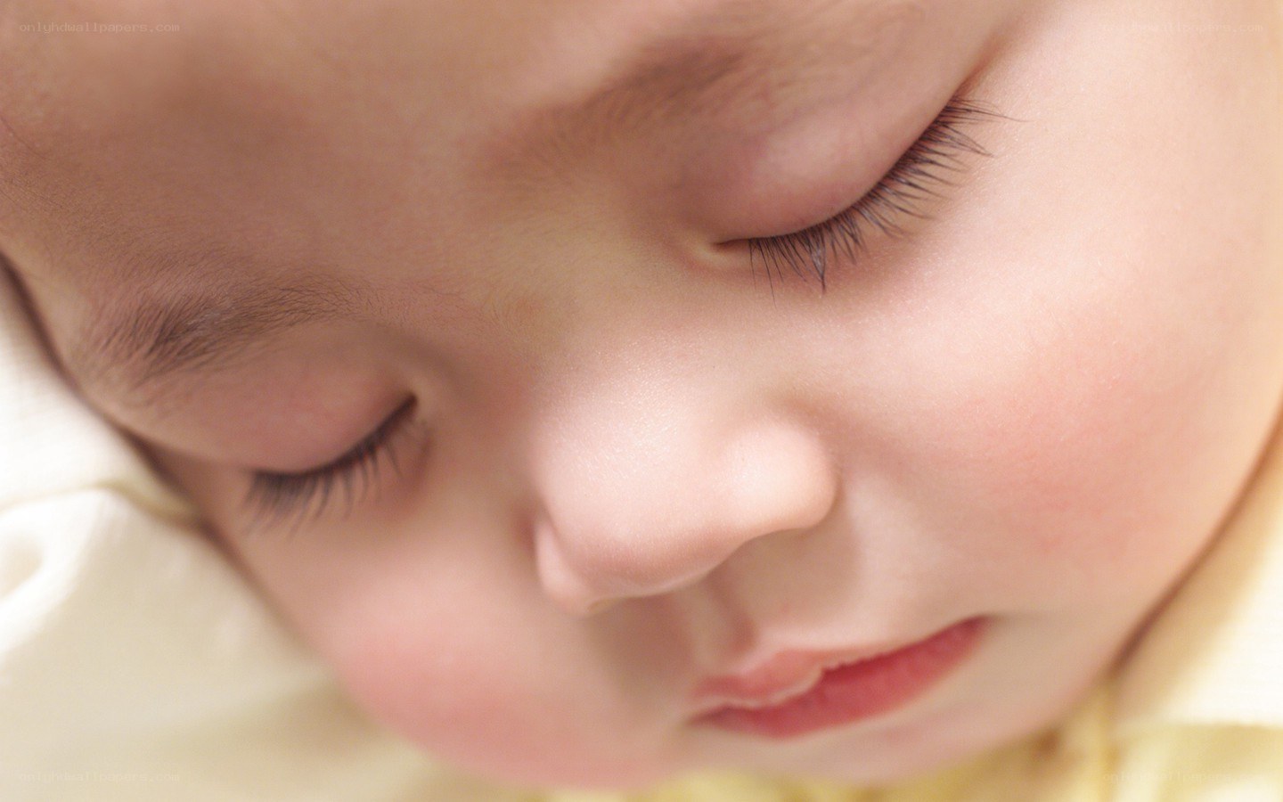 sleeping baby face