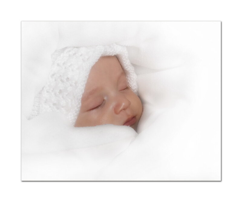 Sleeping Baby in Blanket