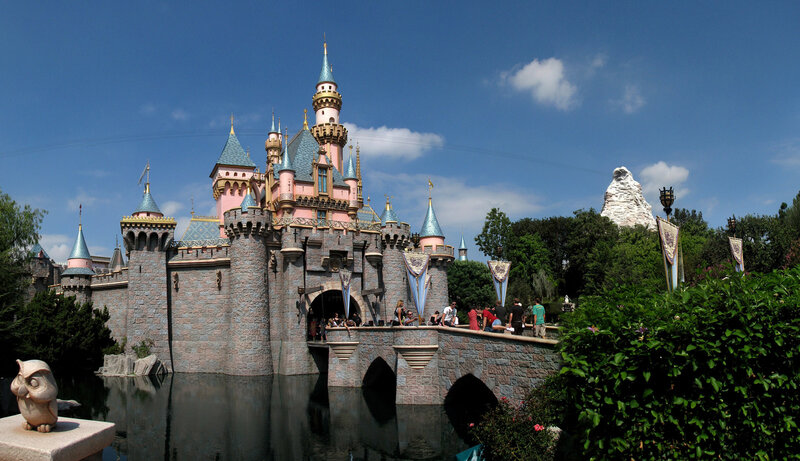 Sleeping Beauty Castle at Disneyland