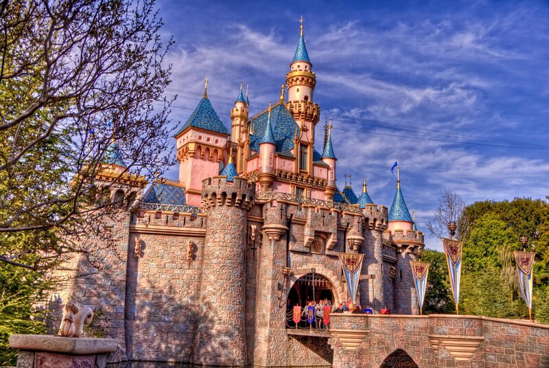 Sleeping Beauty Castle at Disneyland