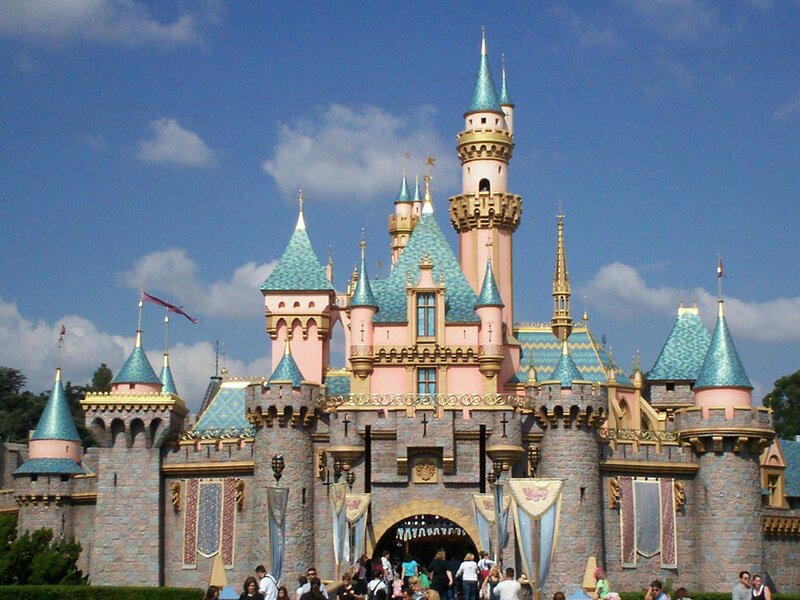 Sleeping Beauty Castle at Disneyland