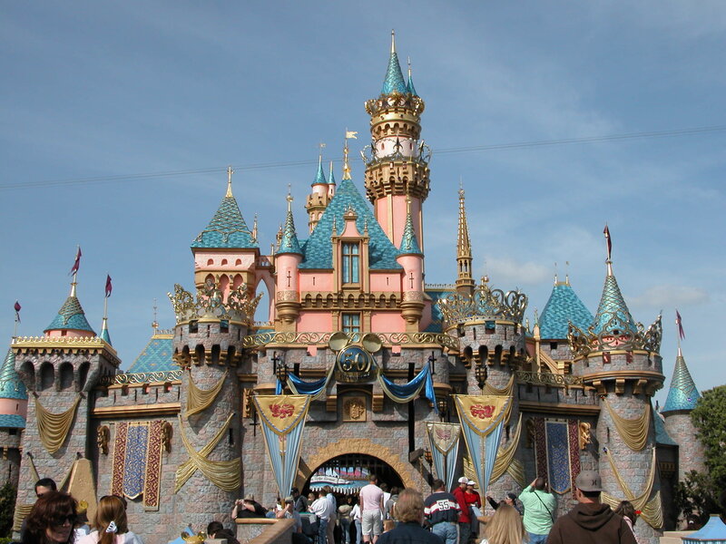 Sleeping Beauty Castle at Disneyland
