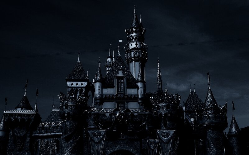 Sleeping Beauty Castle — Black