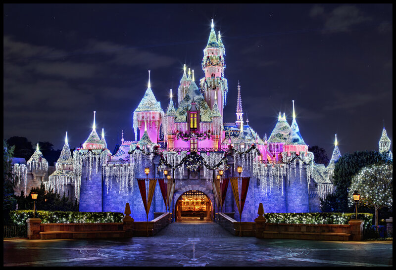 Sleeping Beauty Castle — Purple