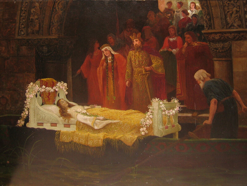Sleeping Beauty scene