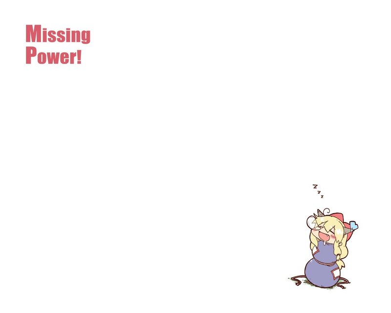 Sleeping character with text