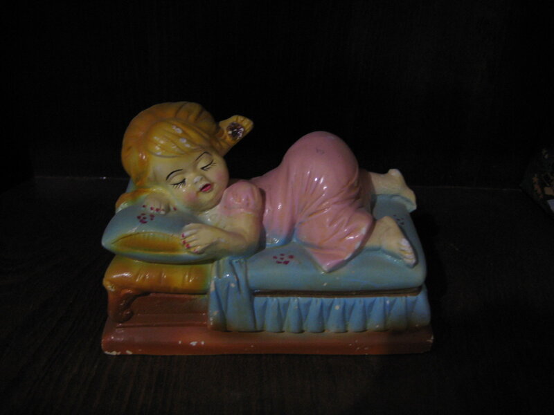 Sleeping Child Figurine