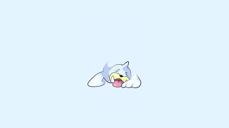 Sleeping Duck-like Creature