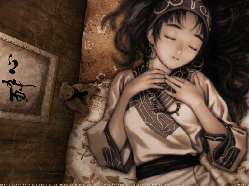 Sleeping Girl with Necklace
